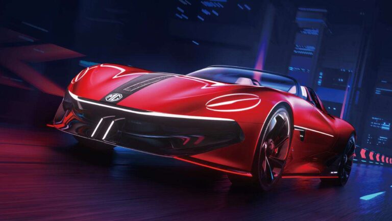MG revela primeiras imagens do conceito elétrico Cyberster