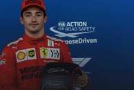 A improvável pole position de Charles Leclerc