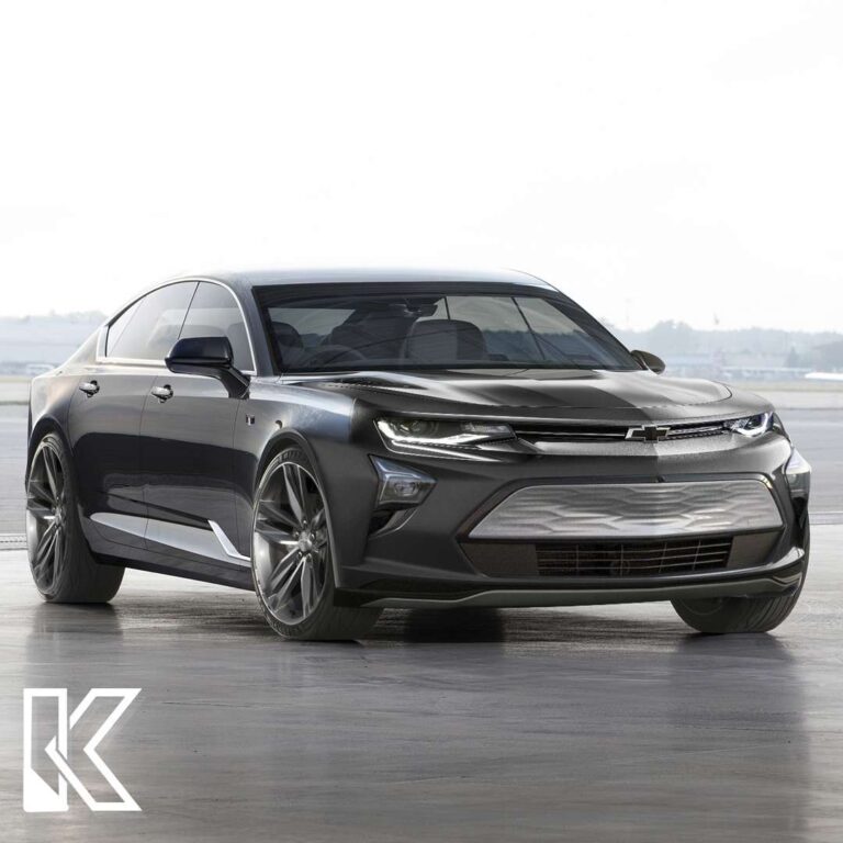 Chevrolet Camaro pode virar sedã anti-Tesla Model S em 2024