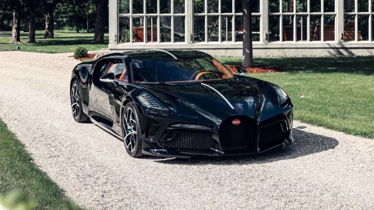 Bugatti La Voiture Noire, o superesportivo de R$ 67 milhões