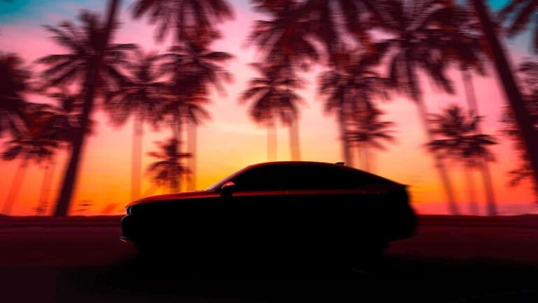 Honda divulga primeiro teaser do novo Civic hatch 2022