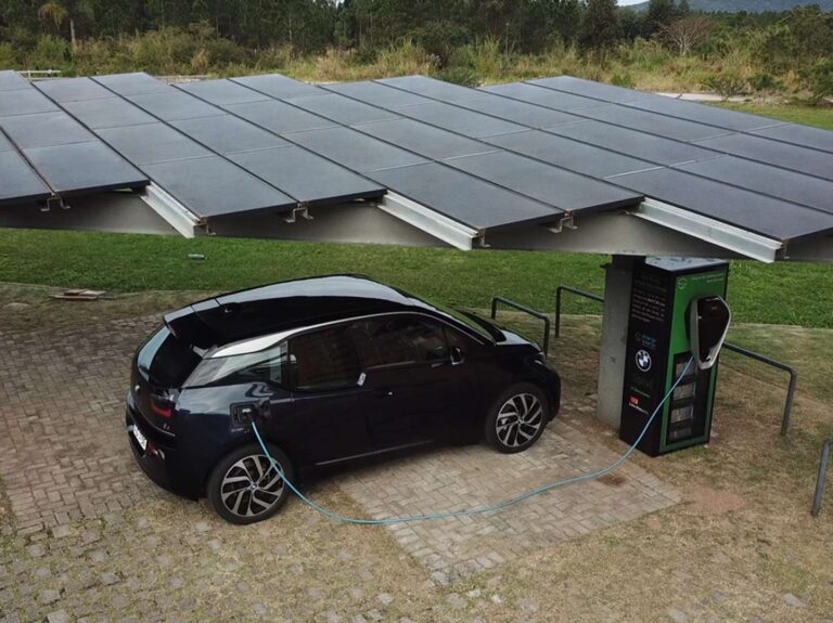 BMW do Brasil cria estação de recarga elétrica sustentável
