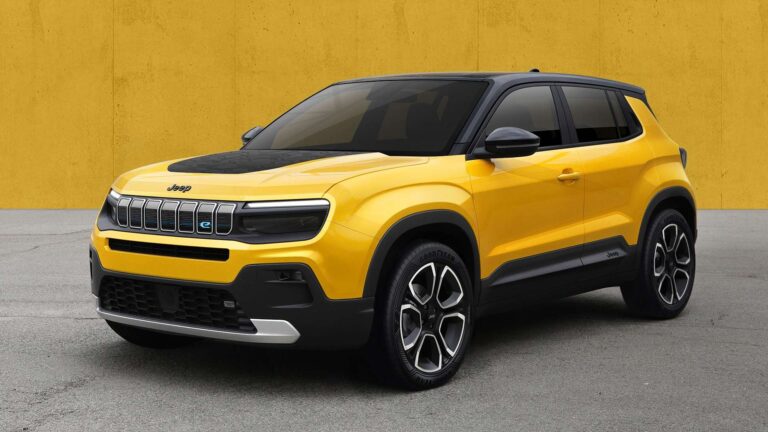 Jeep revela primeiro SUV 100% elétrico menor que Renegade