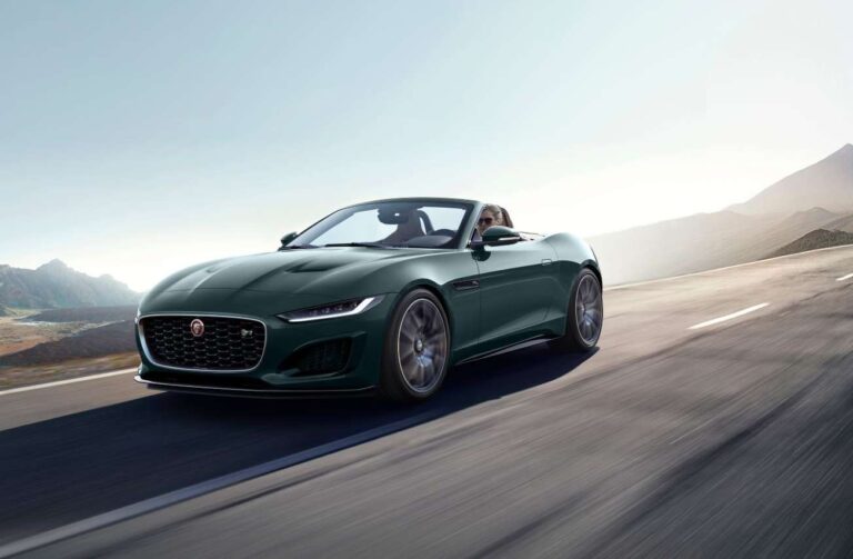 Jaguar F-Type ganha belíssima edição limitada BRG de 300 cv