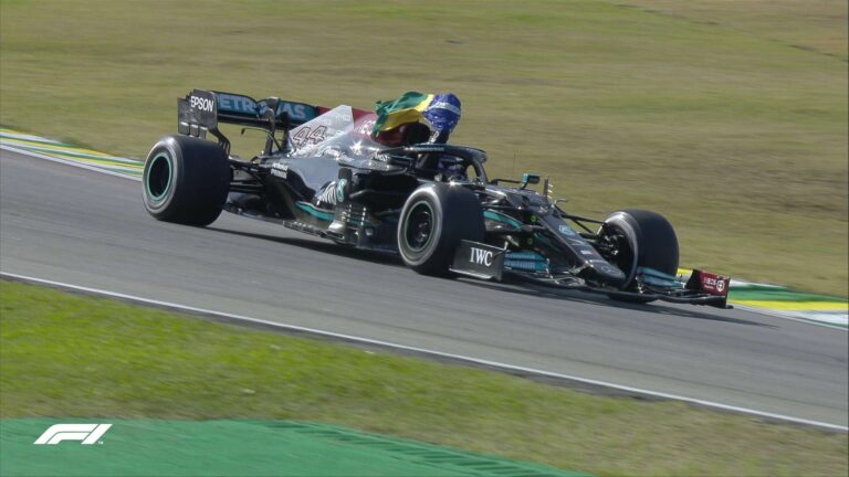 Hamilton repete gesto de Senna e emociona os brasileiros