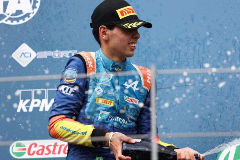 Gabriel Bortoleto chega ao pódio na F Regional