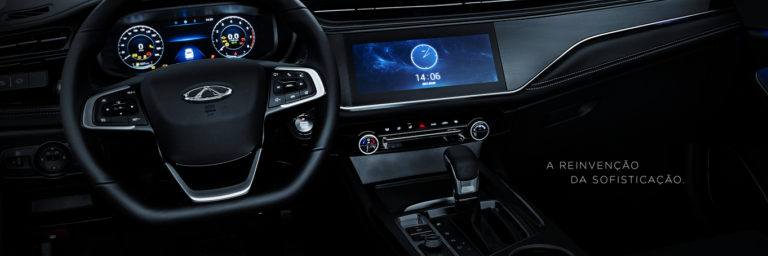 Caoa Chery revela interior do novo sedã médio Arrizo 6 Plus