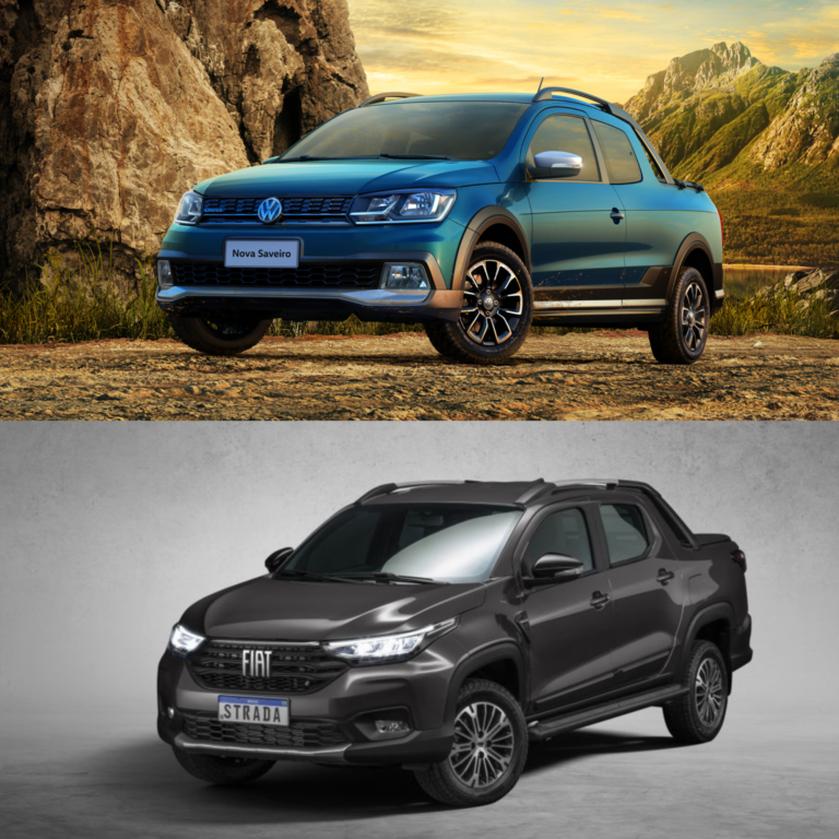Volkswagen Saveiro 2023 supera Fiat Strada em desempenho