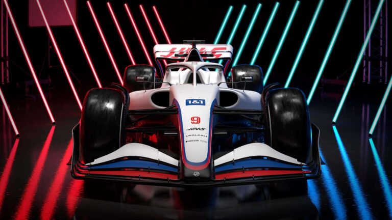 Haas F1 é a primeira equipe a apresentar pintura de 2022