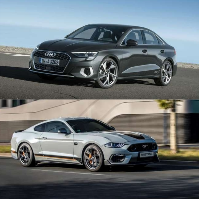 Audi A3 e Ford Mustang: melhores carros Executivo e Premium