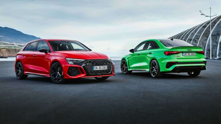 Audi RS3 estreia nova geração com motor 2.5 turbo de 400 cv