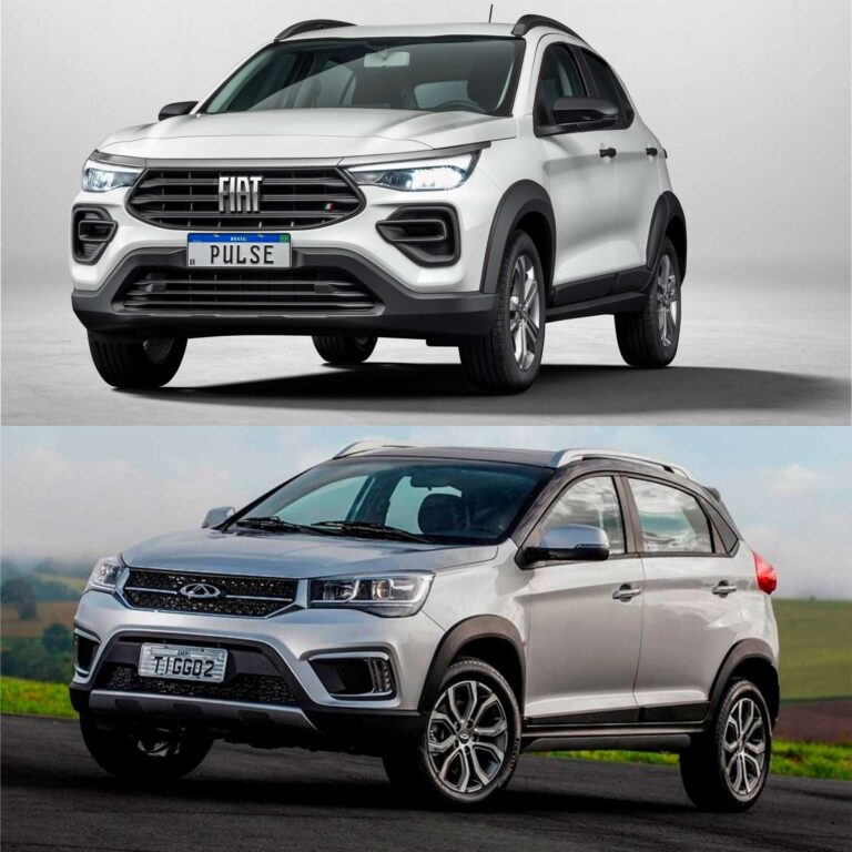 Tiggo 2 é o único rival de preço do Fiat Pulse 1.3 aspirado