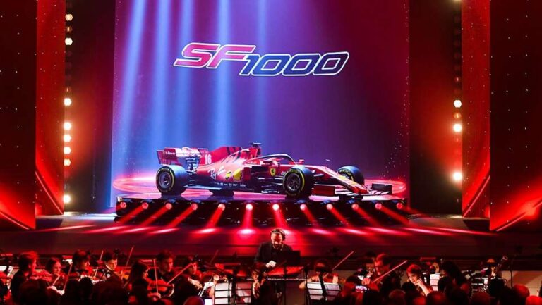 Apresentações na F1: mostrar tudo ou não?