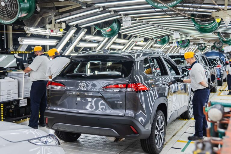 Toyota já produziu 1 milhão de carros na fábrica de Sorocaba