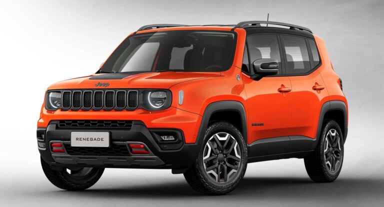 Jeep revela o novo Renegade 2022 turbo flex 4×4