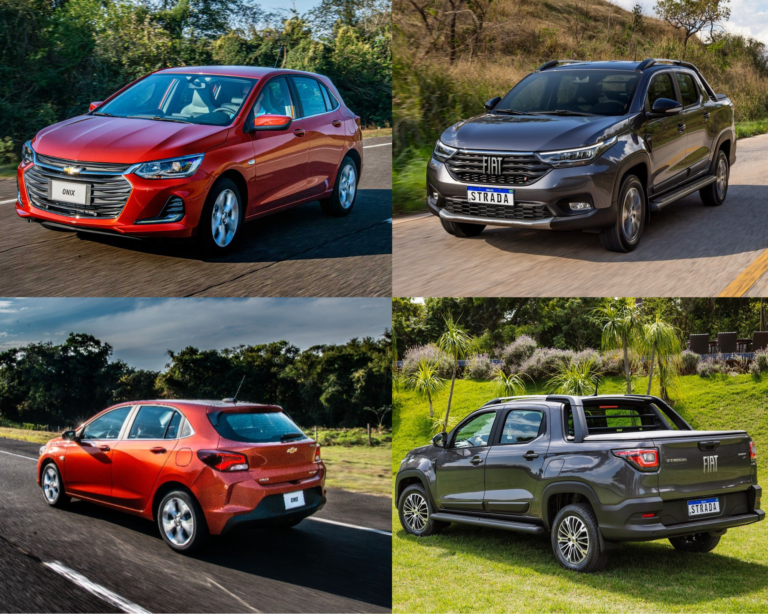 Chevrolet Onix vs. Fiat Strada é a nova briga de mercado