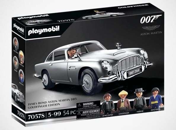 Playmobil lançará Aston Martin DB5 de James Bond em Goldfinger