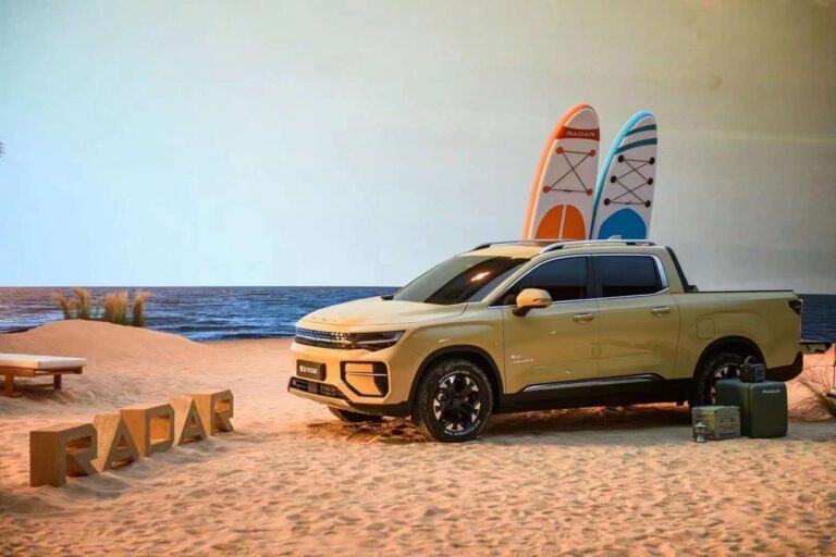 Dona da Volvo apresenta picape elétrica do porte da Toro