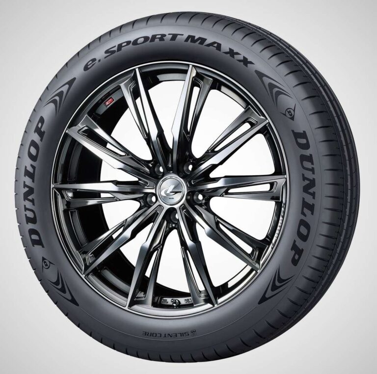 Dunlop apresenta pneu desenvolvido para carros elétricos