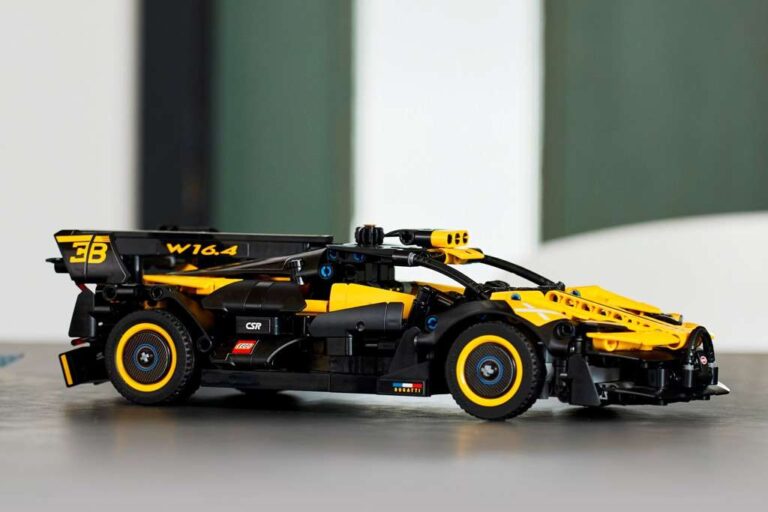 Bugatti Bolide ganha versão Lego de 905 peças rico em detalhes