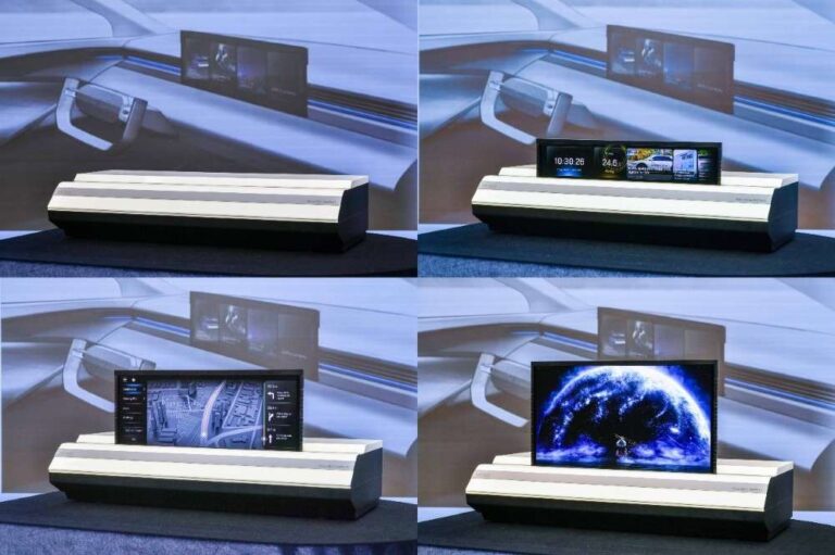 Hyundai Mobis desenvolve primeira tela enrolável para automóveis