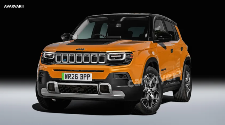 Nova geração do Jeep Renegade terá versão totalmente elétrica