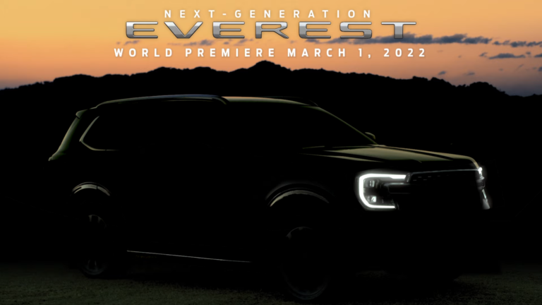 Ford revela teaser e data de lançamento do SUV da Ranger
