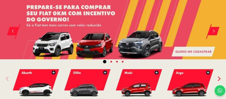 Fiat vai reduzir preços de 5 carros, do Mobi ao Pulse