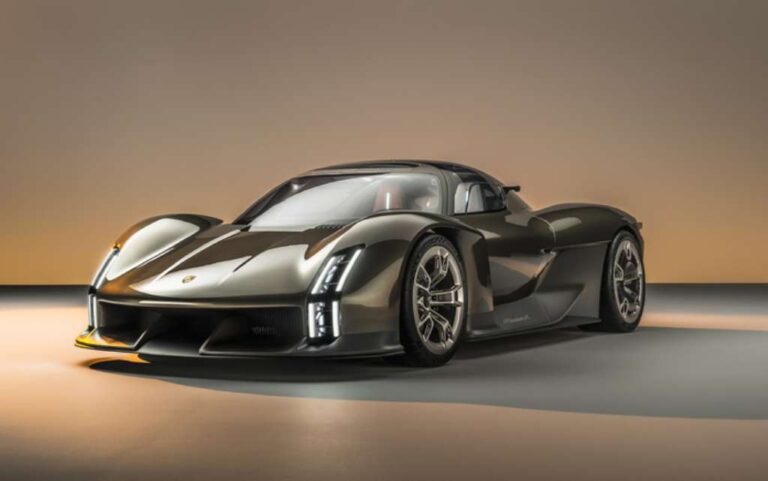Porsche apresenta conceito Mission X em sua festa de 75 anos