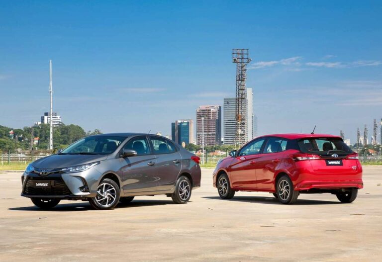 Toyota reduz o preço dos modelos Yaris Hatch e Yaris Sedan