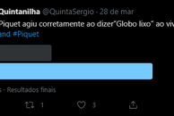 Opinião: marketing pessoal de Piquet é um desastre