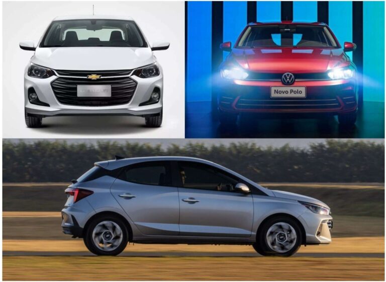 A hora é dos hatches! Onix, HB20 e Polo disparam nas vendas