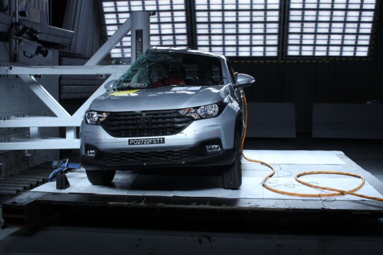 Fiat Strada ganha apenas uma estrela nos testes do Latin NCAP