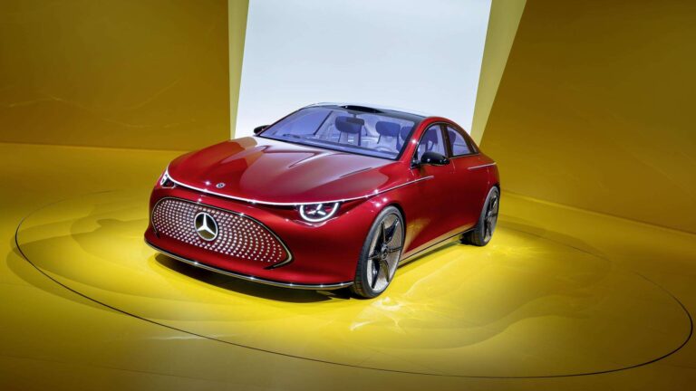 Mercedes revela carro elétrico espetacular no Salão de Munique