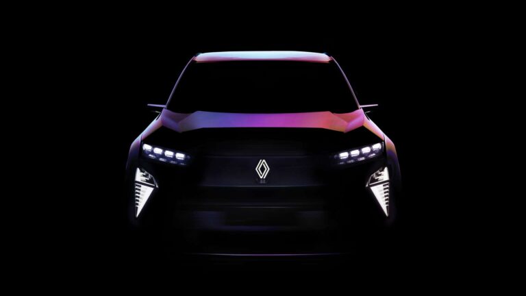 Renault revela teaser de seu primeiro carro a hidrogênio