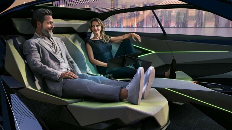 É assim que a Nissan vê você em um carro elétrico no futuro