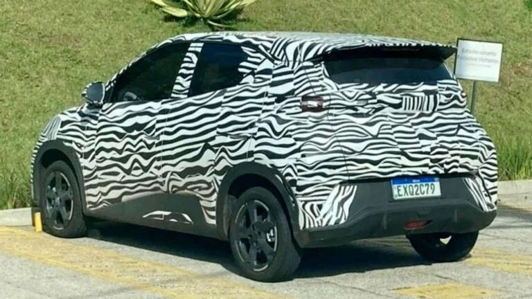 BYD Seagull (elétrico de R$ 100 mil) é flagrado em testes no Brasil