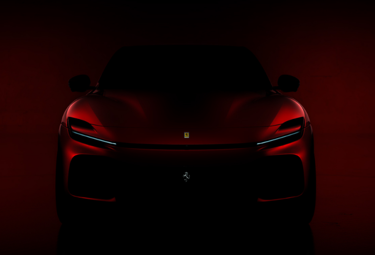 Ferrari divulga primeiro teaser do inédito SUV Purosangue