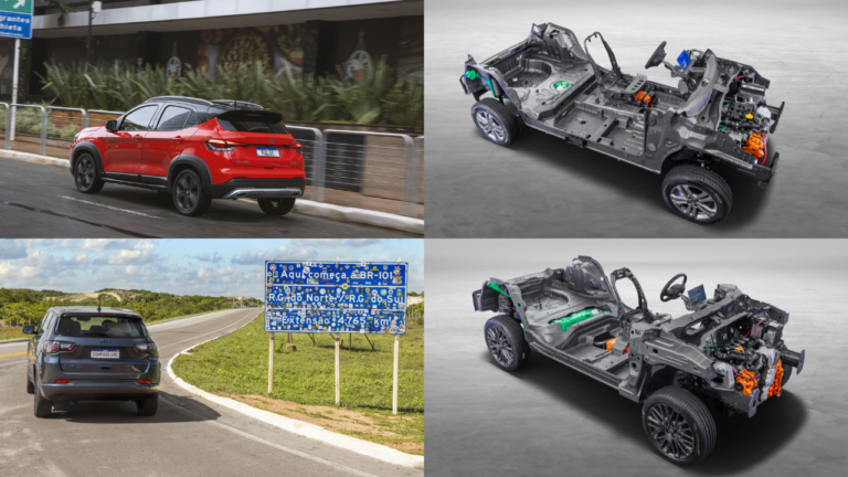 Fiat Pulse e Jeep Compass já testam os novos sistemas Bio-Hybrid