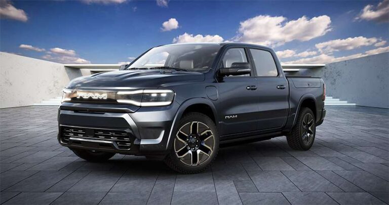 Ram apresenta oficialmente sua primeira picape 100% elétrica