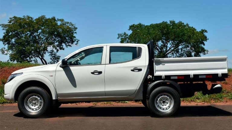 Mitsubishi L200 ganha caçamba de aço para trabalho pesado