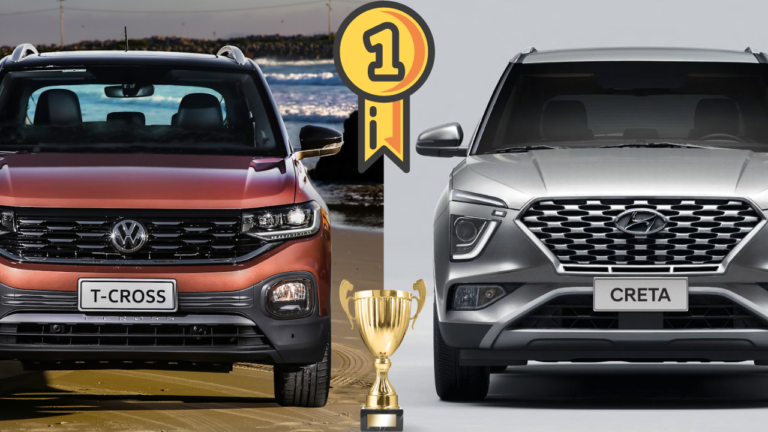 T-Cross ou Creta: quem é o verdadeiro campeão dos SUVs?