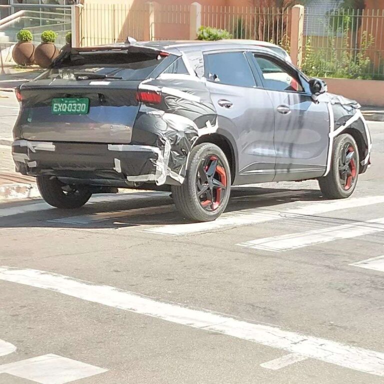Caoa Chery já testa o novo SUV cupê Omoda 5 no Brasil