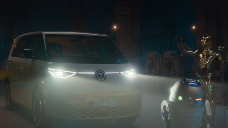 Kombi elétrica é nova estrela em comercial da saga Star Wars