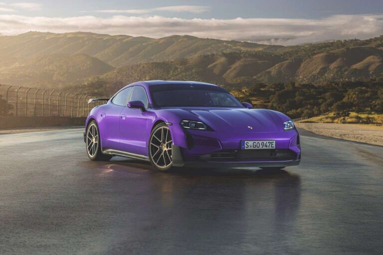 Porsche Taycan Turbo GT é revelado com 815 kW para enfrentar Tesla