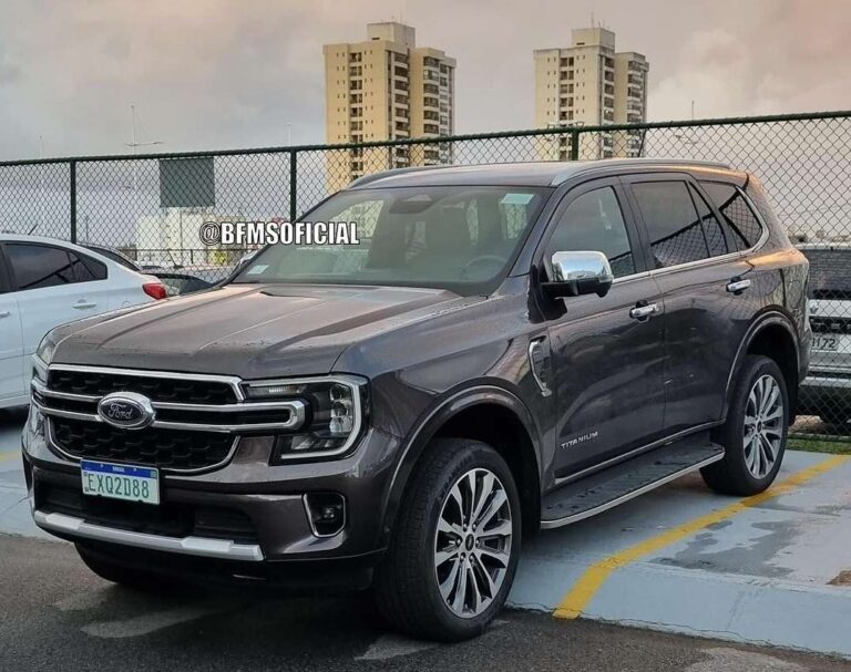 Ford Everest, SUV derivado da picape Ranger, é flagrado em testes