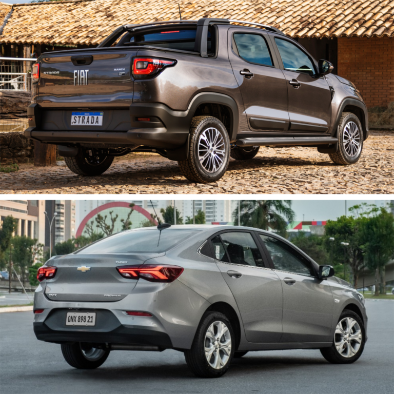 Comparamos um sedã e uma picape: Onix Plus ou Strada?
