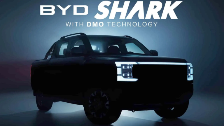 Picape da BYD chamará ‘Shark’ e chegará ao Brasil em agosto