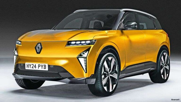 Renault Scenic voltará ao mercado como SUV elétrico