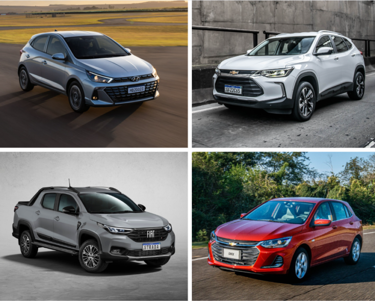 Três carros já disputam liderança de vendas no início de 2023